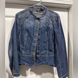 a.n.a Classic Indigo Denim Jacket